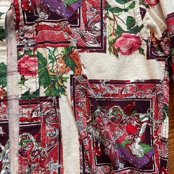 Colorful Rose button down - Picture 2 of 2